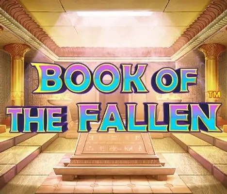 Book of the Fallen online game logo by Pragmatic Play on solcasino-de.eu